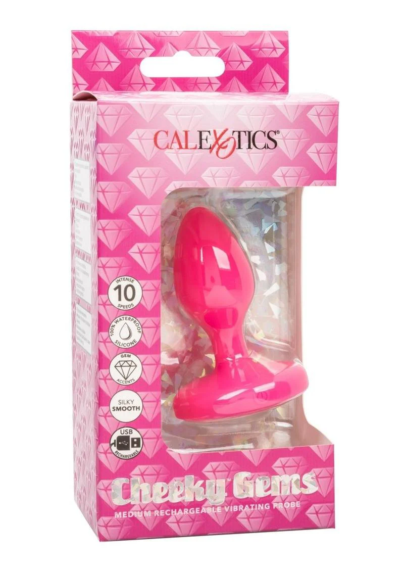 Cheeky Gems Rechargeable Vibrating Butt Plug - Image 16