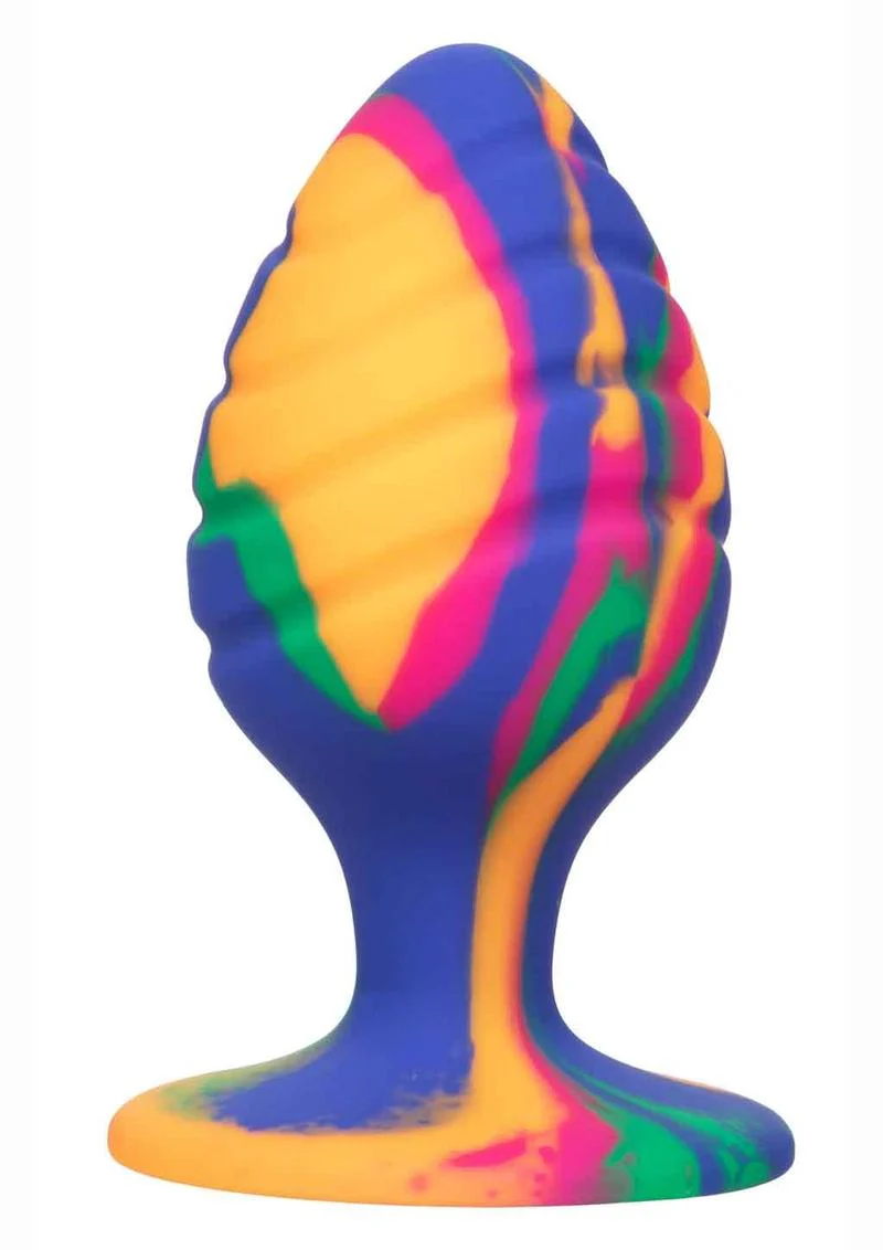 Cheeky Large Swirl Tie-Dye Silicone Plug - Image 4