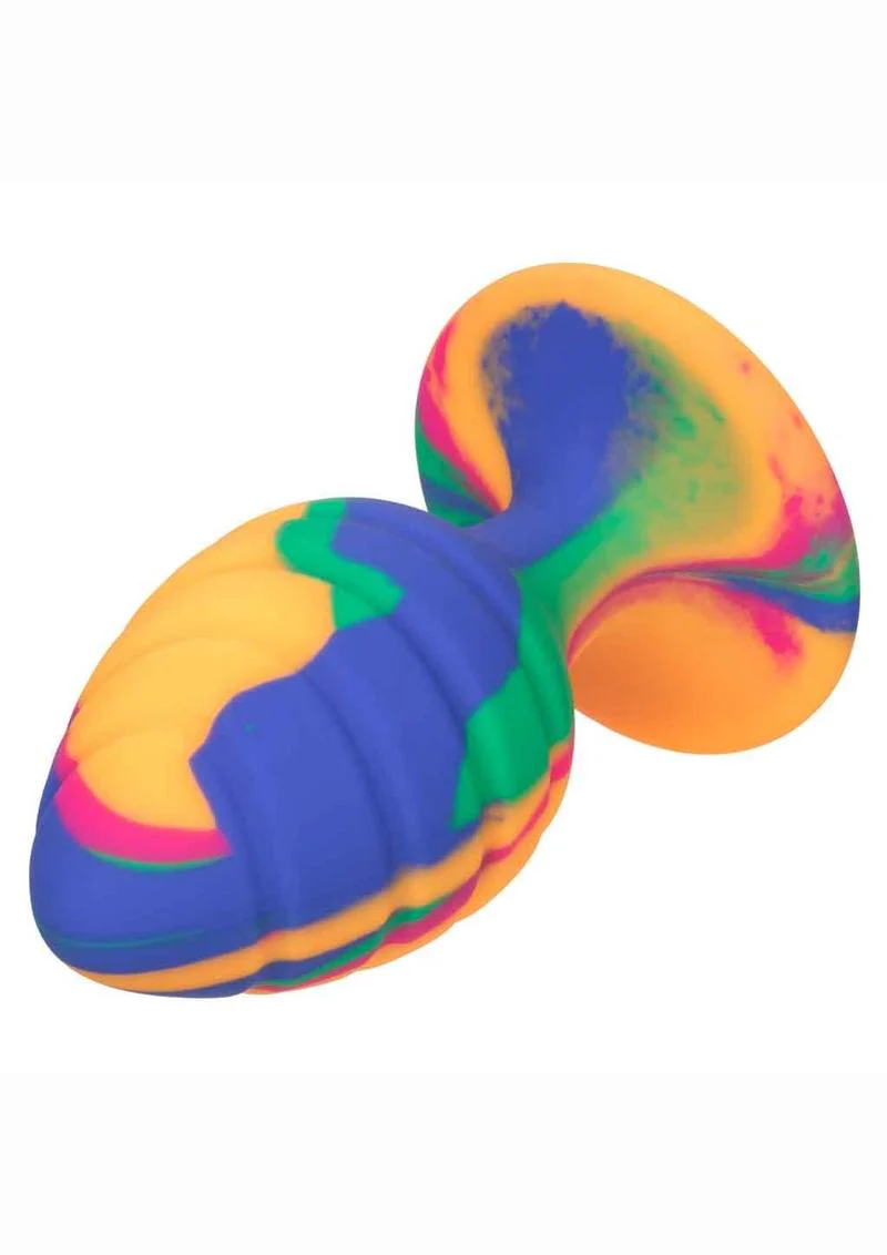 Cheeky Large Swirl Tie-Dye Silicone Plug - Image 5