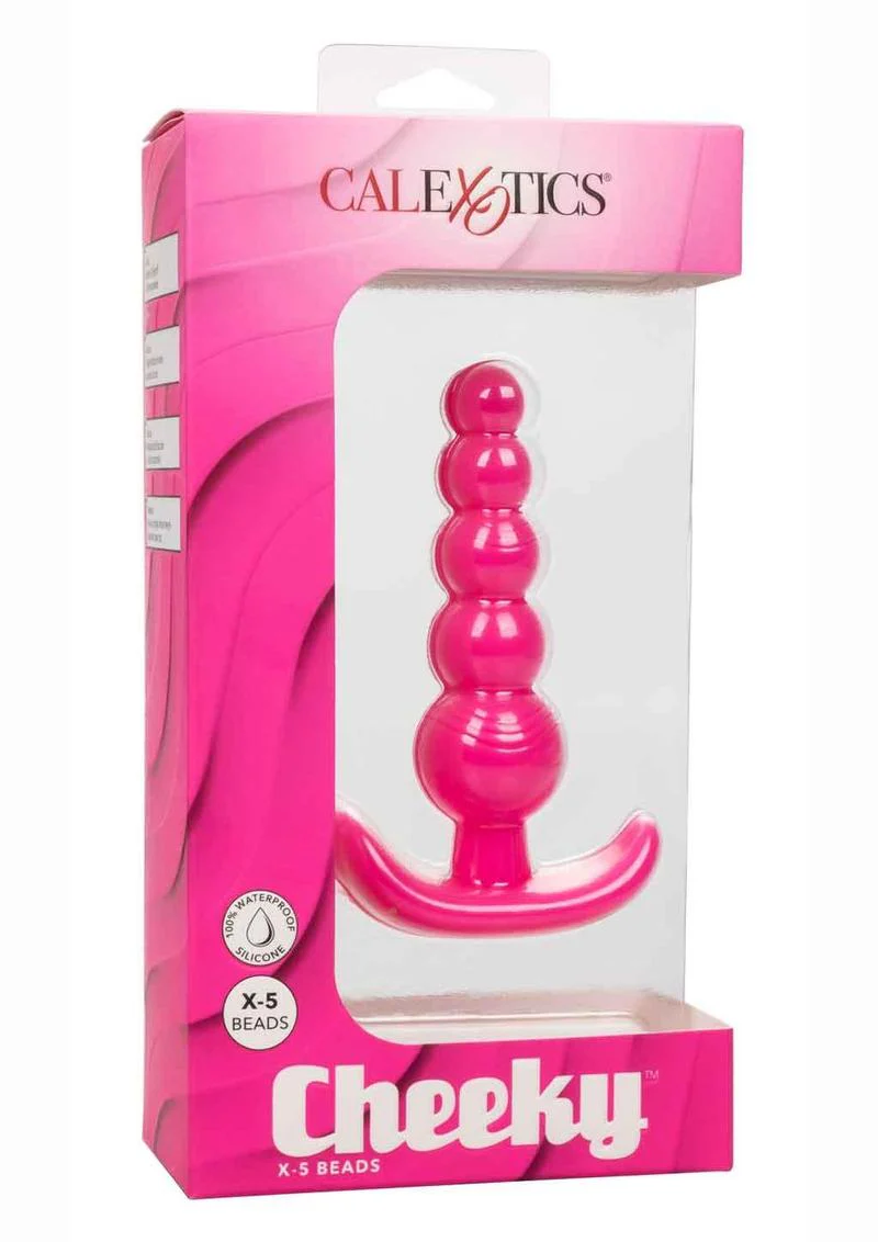 Cheeky X-5 Beads Silicone Anal Probe - Image 4