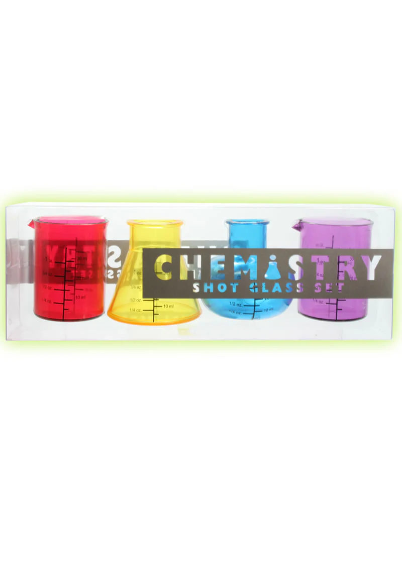 Chemistry Shot Glass Set Fun and Functional Cocktail Set Unique Design - Image 2