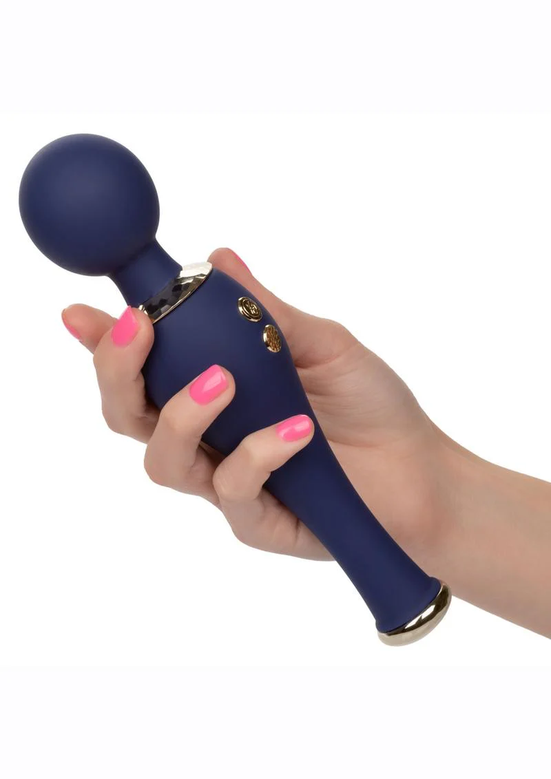 Chic Poppy Rechargeable Silicone Wand Massager - Image 2