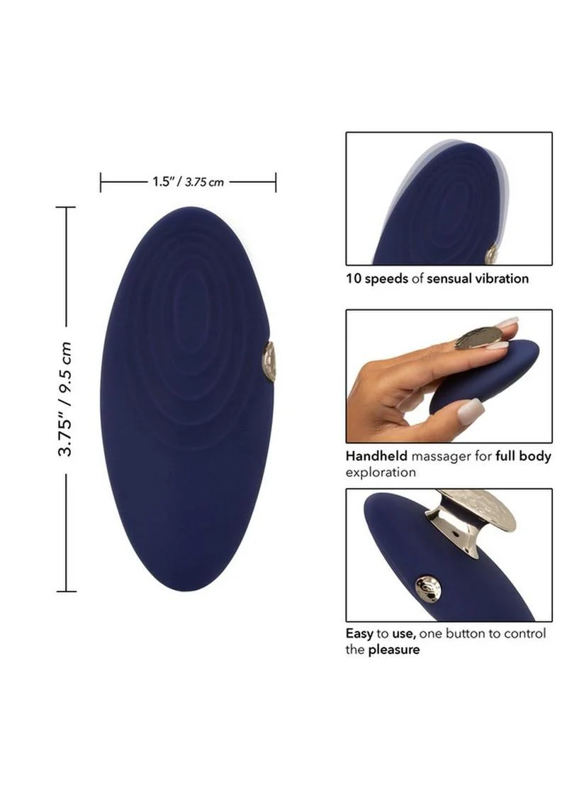 Chic Violet Rechargeable Massager - Image 3