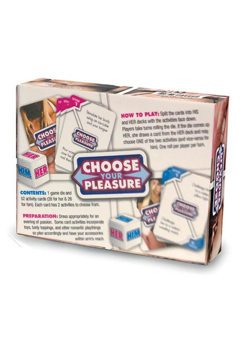 Choose Your Pleasure Card Game 100 Plus Fun Sexual Activities - Image 4