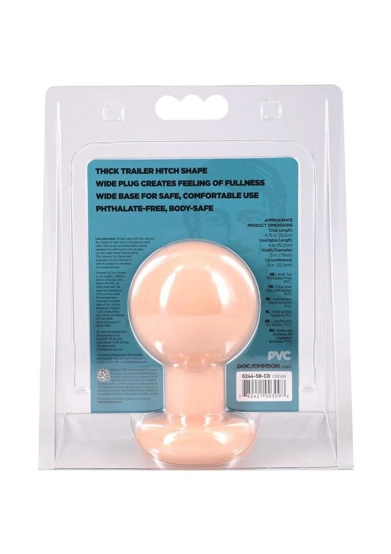 Classic Round Large Butt Plug - Image 5