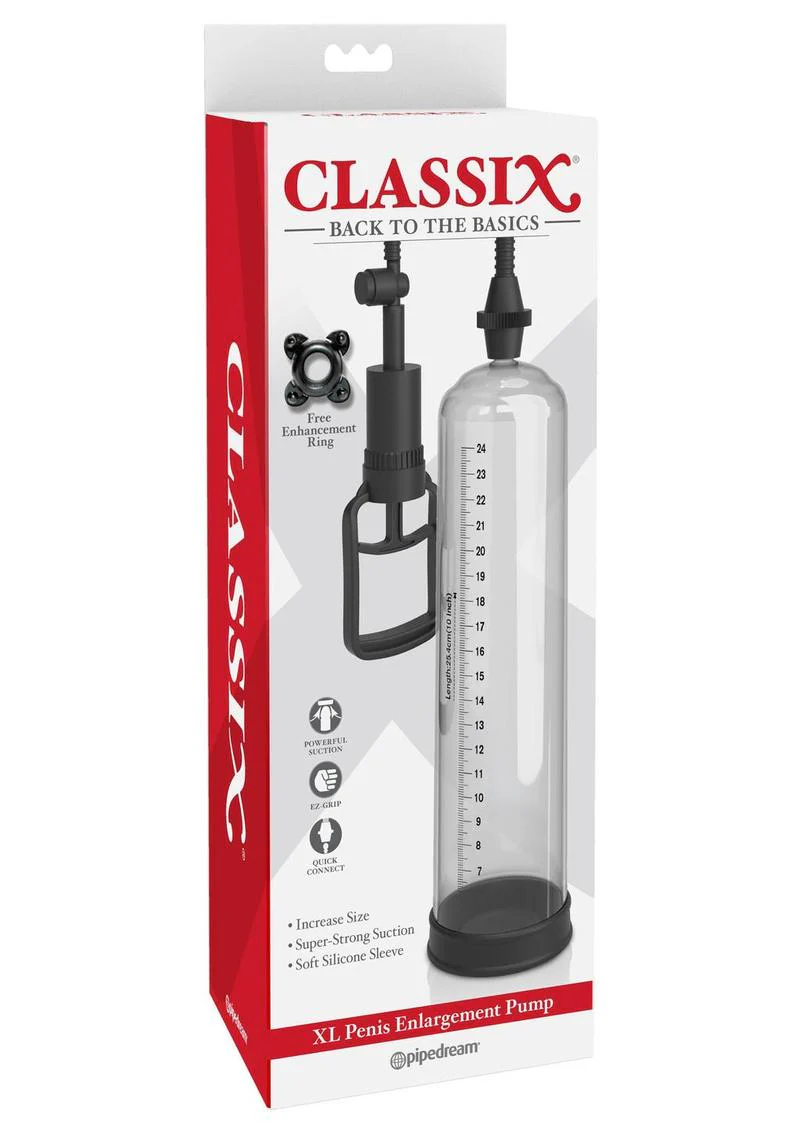 Classix Large Comfortable And Powerful Suction Penis Pump - Image 3