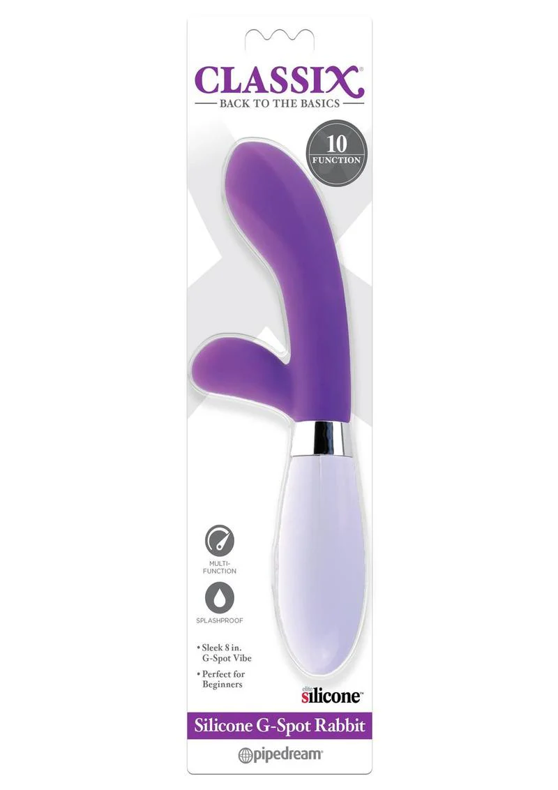 Classix Silicone G-Spot Rabbit Vibrator - Image 3