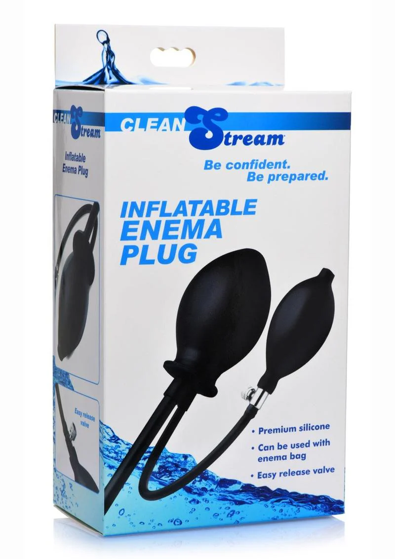Clean Stream Inflatable Enema Plug Premium Silicone - Image 4
