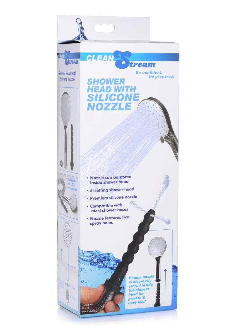 Clean Stream Shower Head with Nozzle - Image 4