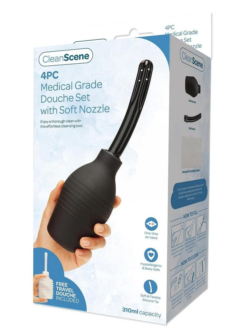 CleanScene 4PC Medical Grade Douche Set - Image 4