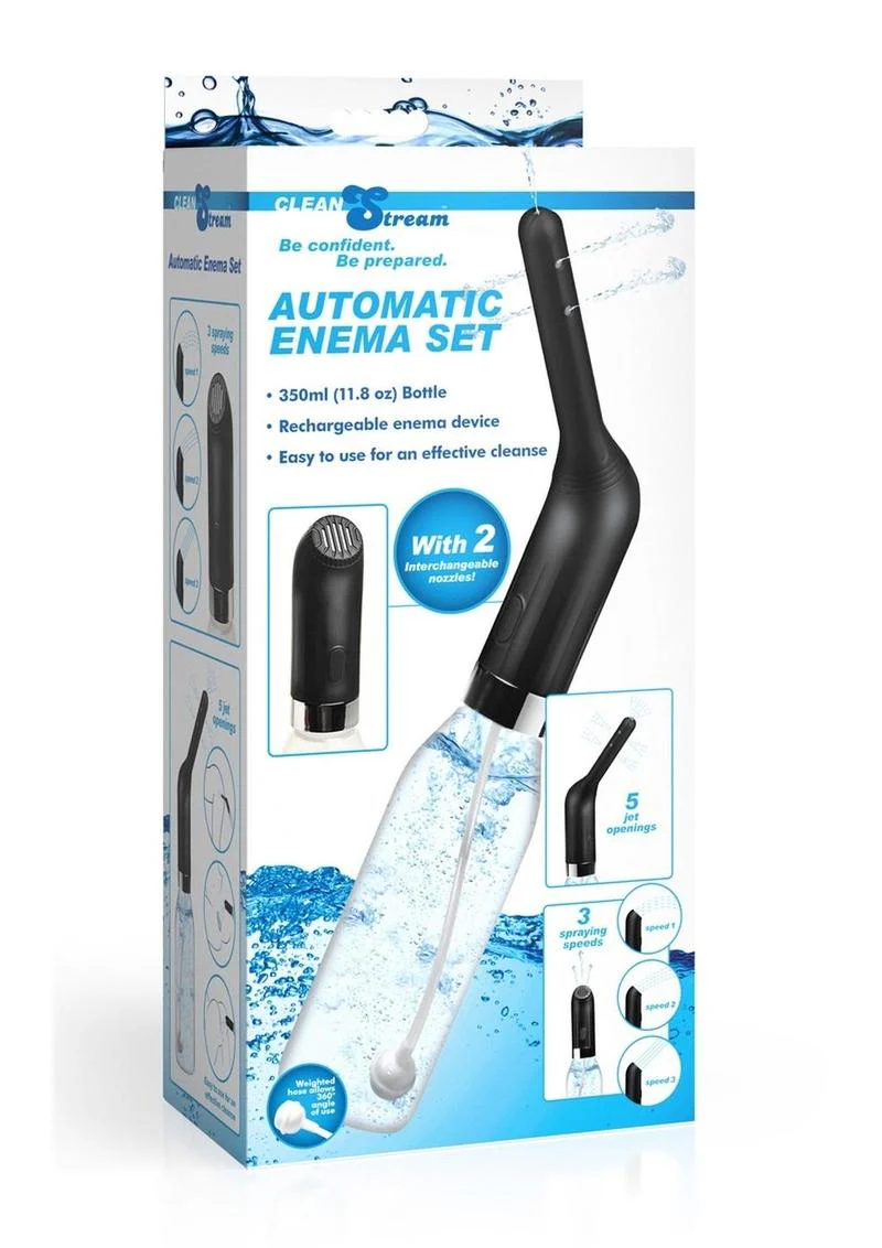 CleanStream Automatic Rechargeable Enema Set - Image 4