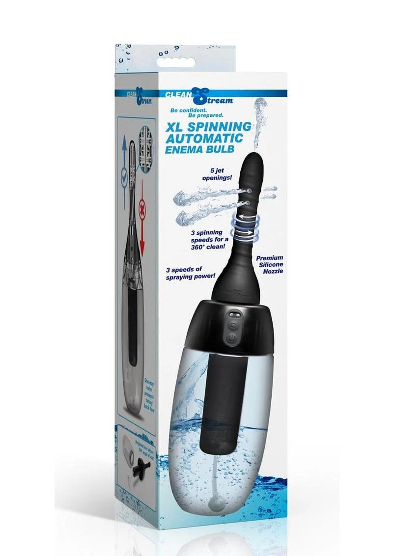 CleanStream XL Spinning Automatic Enema Bulb - Image 4