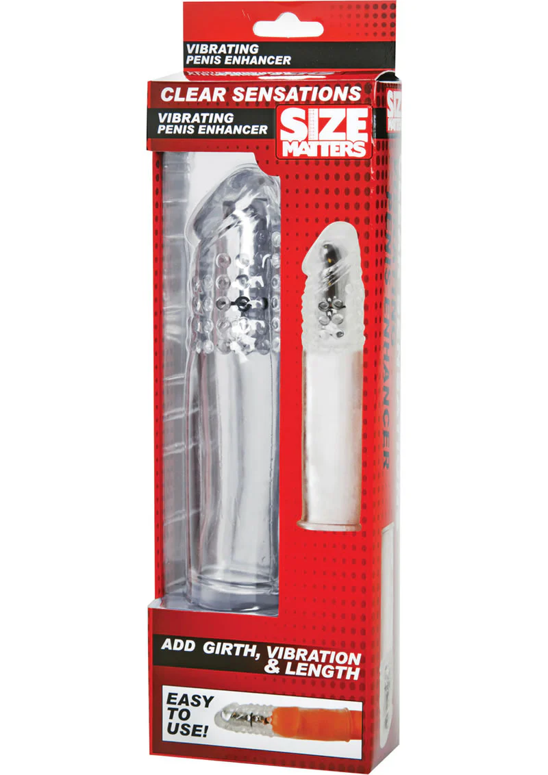 Clear Sensations Vibrating Penis Enhancer By Size Matters - Image 4