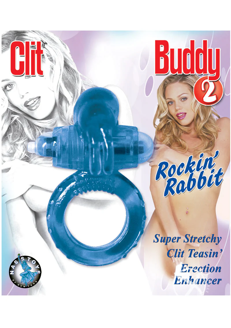 Clit Buddy 2 Rockin' Rabbit Clit Stimulation And Vibrating Cock Ring - Image 3