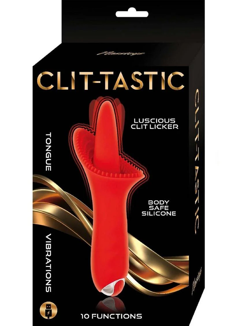 Clit-Tastic Luscious Clit Licker Rechargeable Silicone Clitoral Vibrator - Image 4