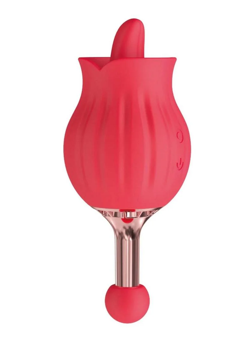 Clit-Tastic Rose Bud Dual Massager - Image 3