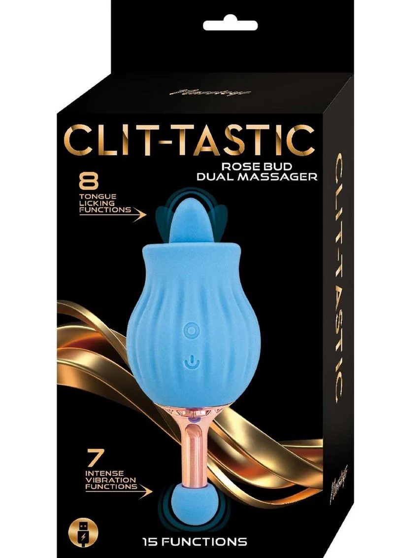 Clit-Tastic Rose Bud Dual Massager - Image 8