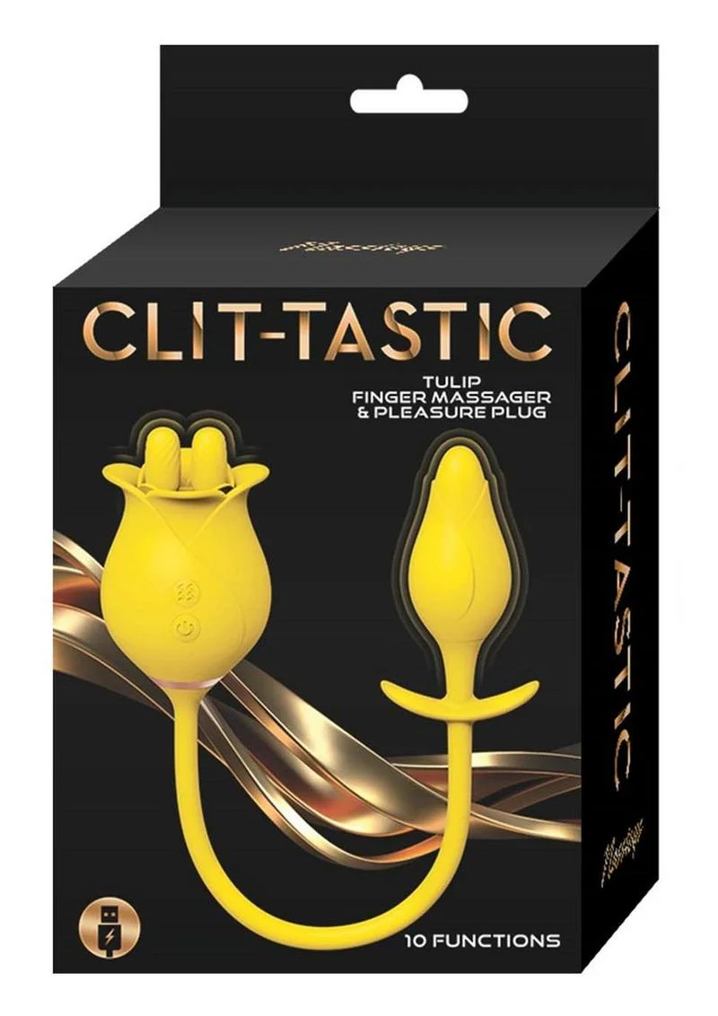 Clit-Tastic Tulip Finger Massager And Pleasure Plug - Image 7