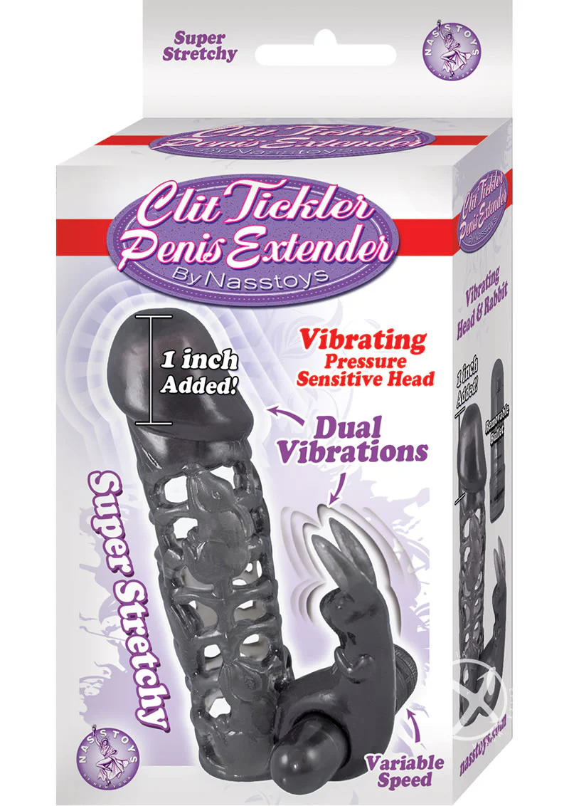 Clit Tickler Vibrating Penis Extender by Nasstoys - Image 2