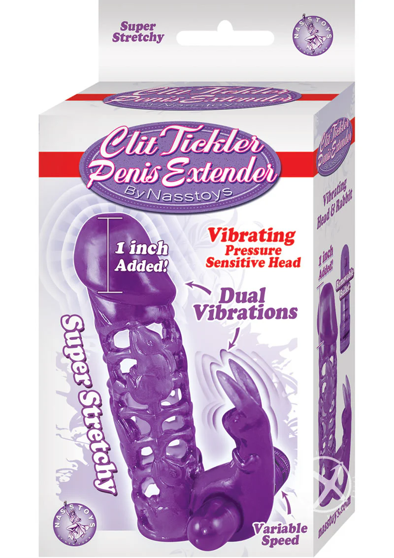 Clit Tickler Vibrating Penis Extender by Nasstoys - Image 4