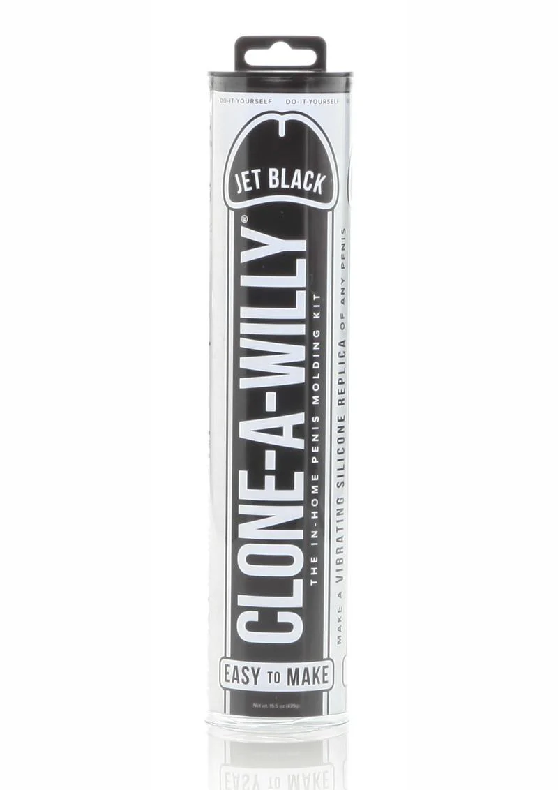 Clone-A-Willy Jet Black Molding Kit with Vibrator Dildo - Image 2