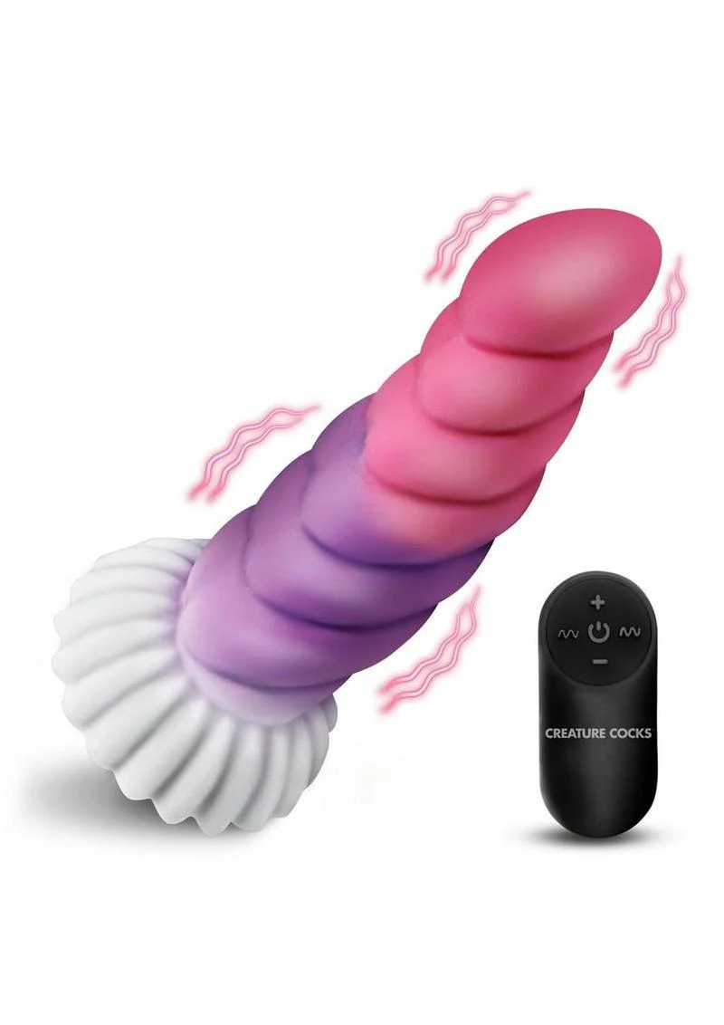 Cloud Rider Vibrating Unicorn Dildo - Image 2
