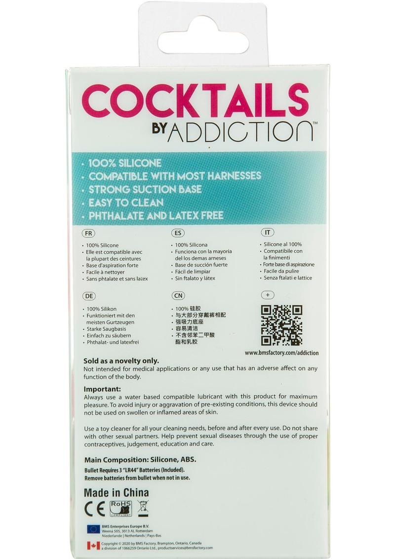 Cocktails by Addiction Vibrating Silicone Dildo - Image 10