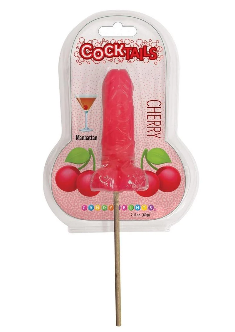Cocktails Cherry 3D Lollipop by CandyPrints - Image 4