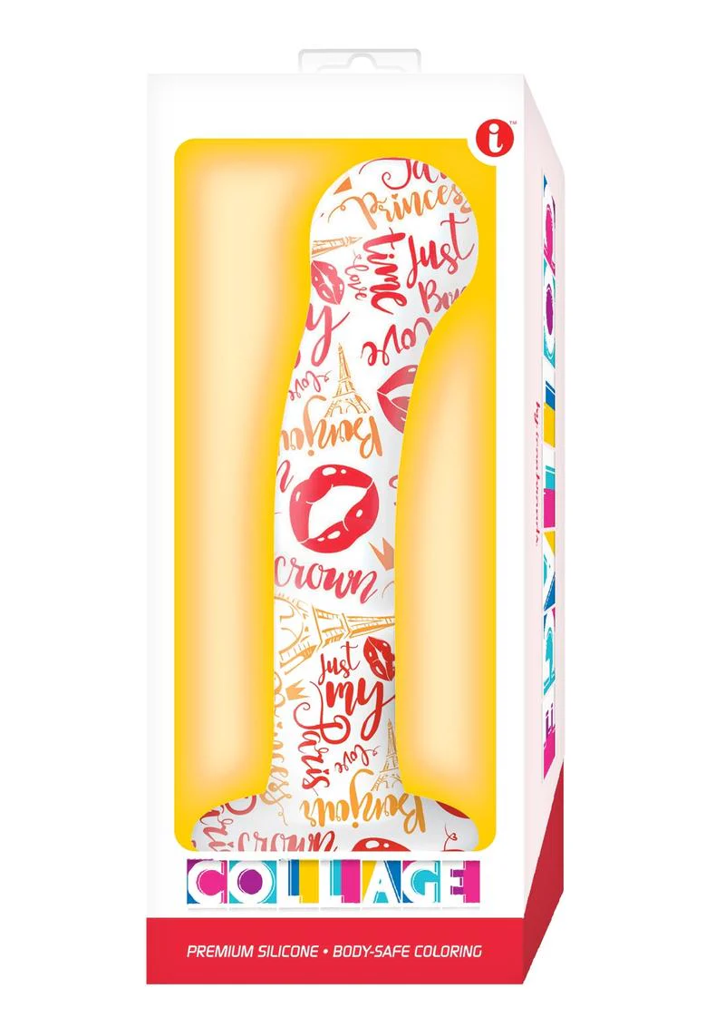 Collage I Remember Paris G-Spot Silicone Dildo - Image 2