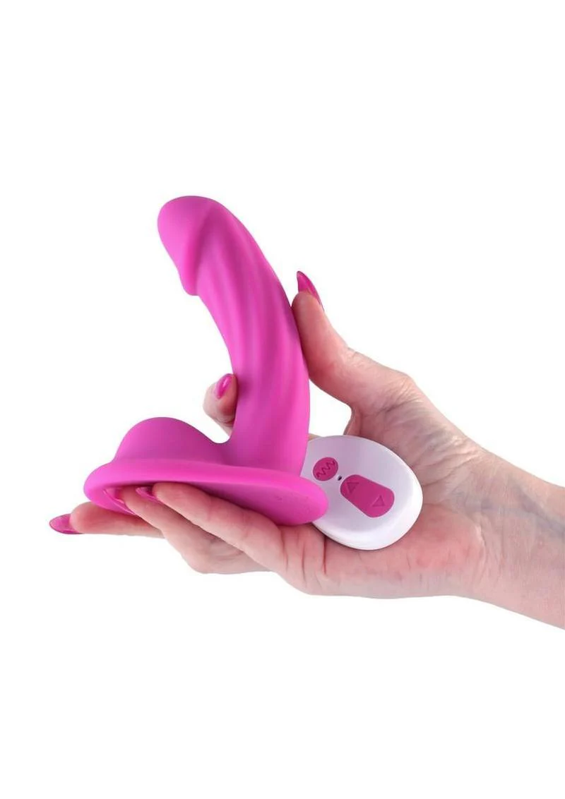 Colours Curve Silicone Vibrating Dildo - Image 2
