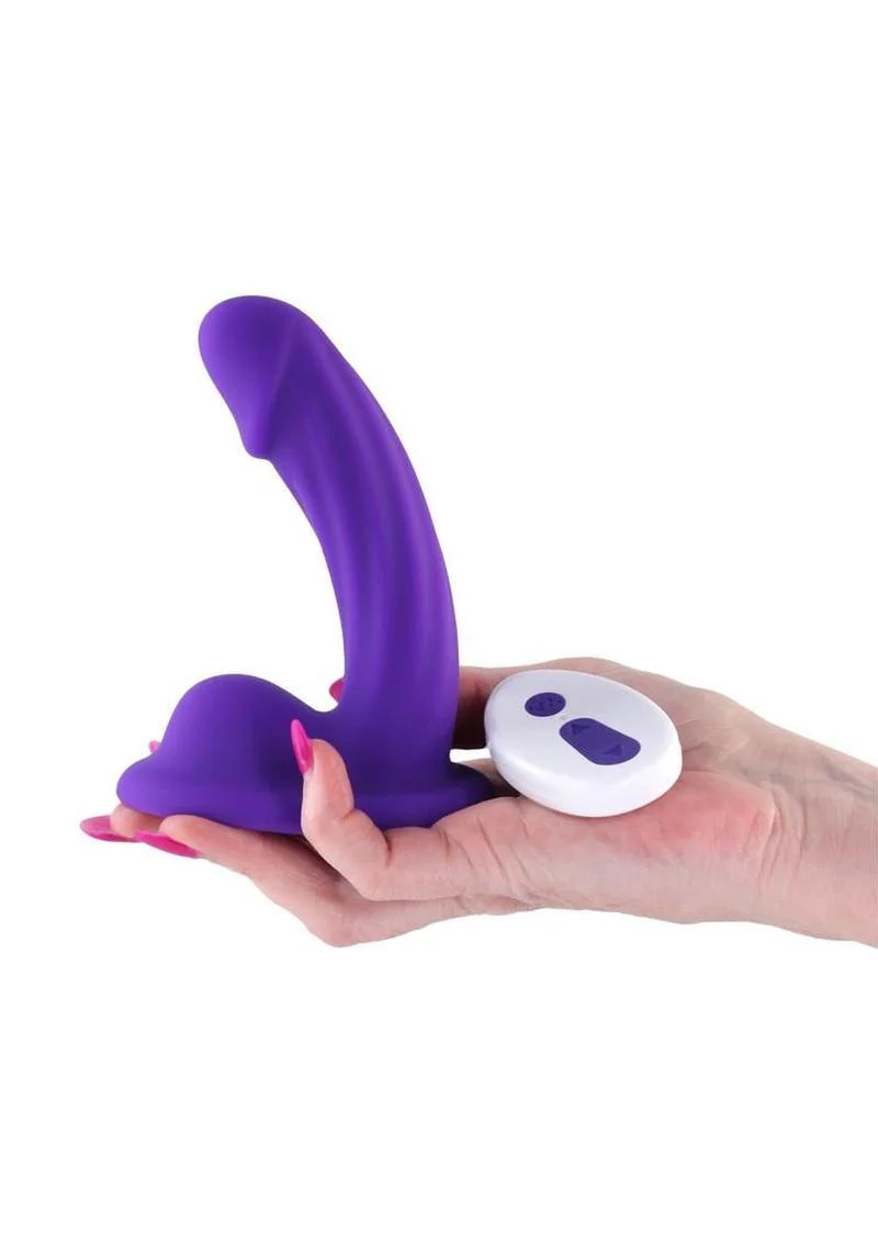 Colours Curve Silicone Vibrating Dildo - Image 4