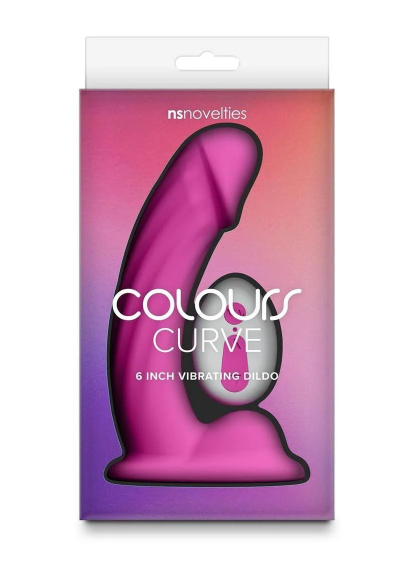 Colours Curve Vibrating Dildo - Image 5