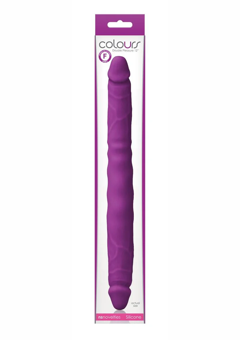 Colours Double Pleasures Silicone Double Dildo - Image 4