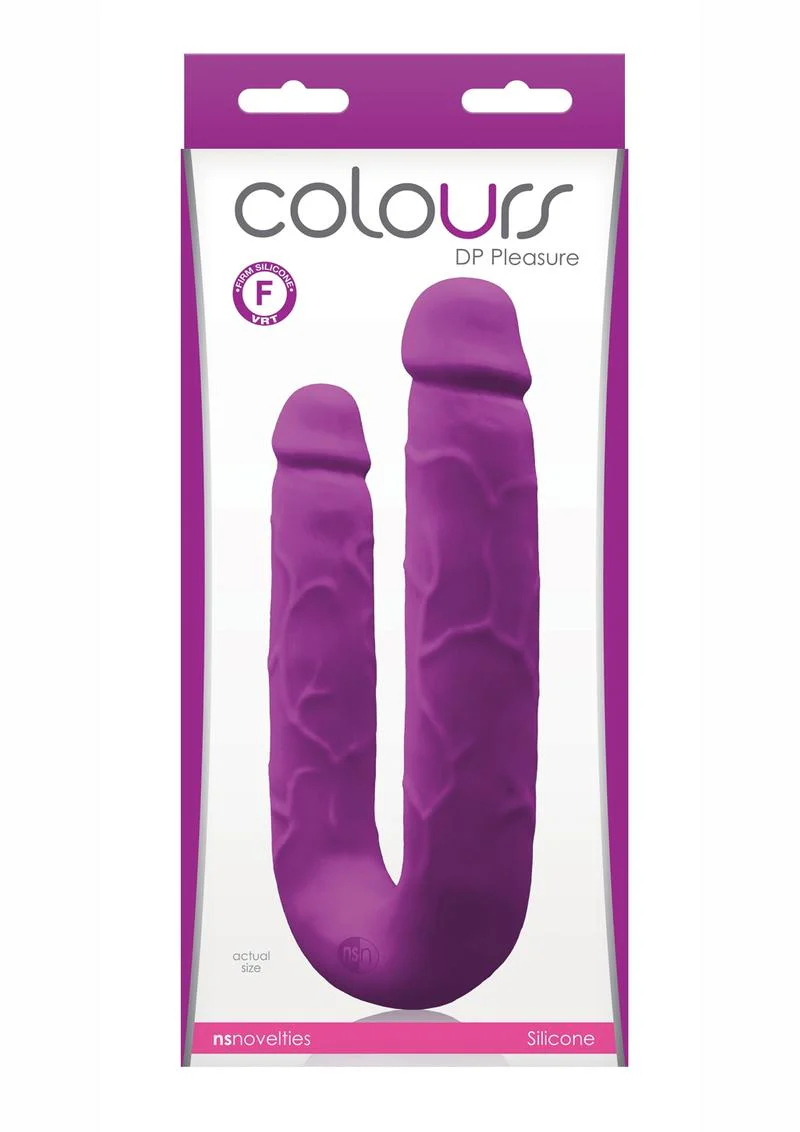 Colours DP Pleasures Double Dildo - Image 3