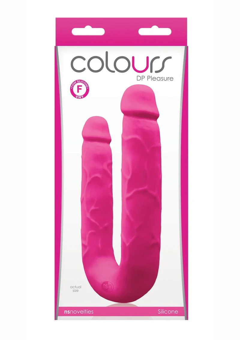 Colours DP Pleasures Double Dildo - Image 4