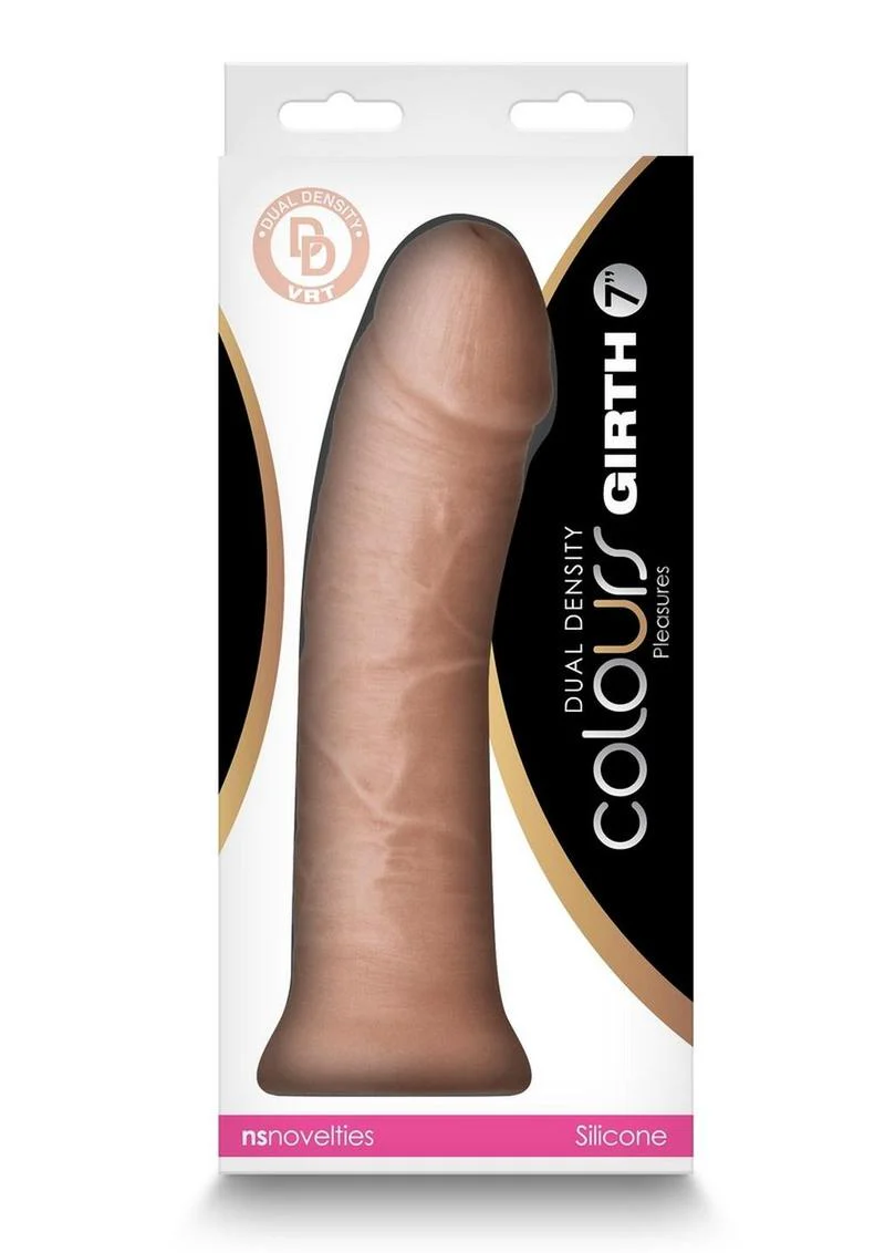 Colours Dual Density Girth Silicone Dildo - Image 12