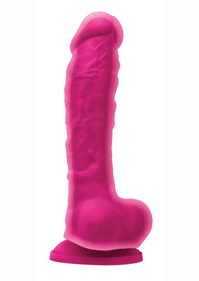 Colours Dual Density Silicone Dildo - Image 10