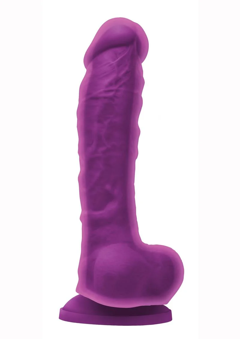 Colours Dual Density Silicone Dildo - Image 11