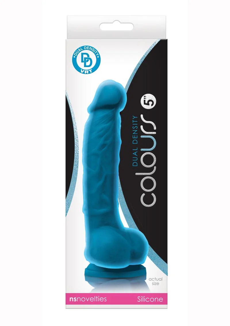 Colours Dual Density Silicone Dildo - Image 13