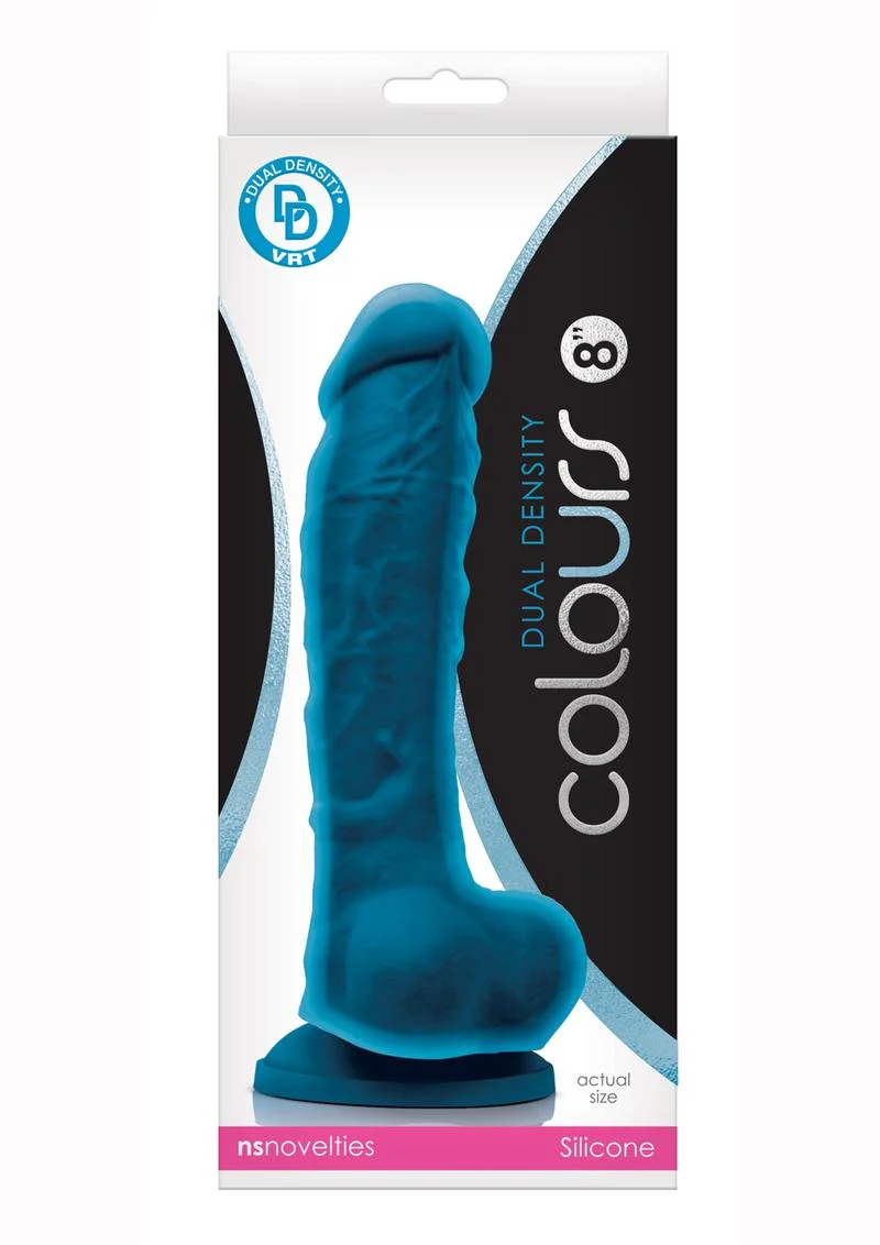 Colours Dual Density Silicone Dildo - Image 19
