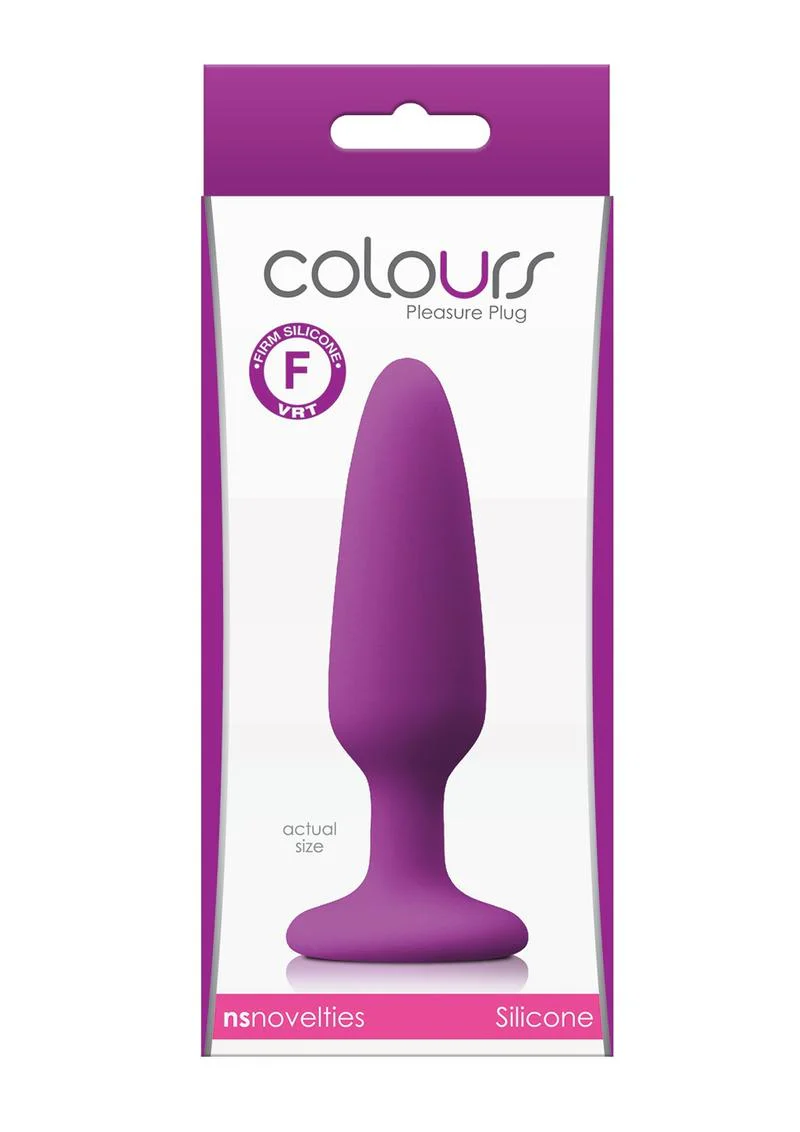 Colours Pleasure Plug Small Silicone Butt Plug - Image 4