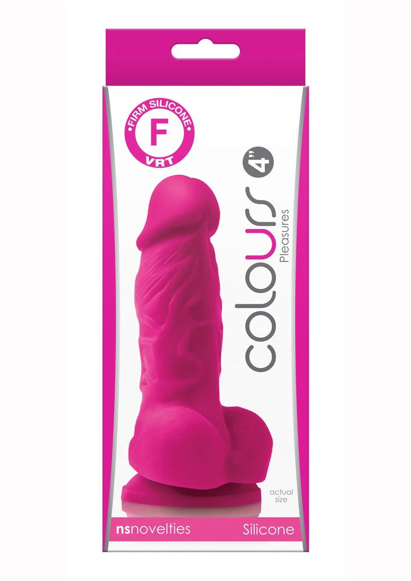 Colours Pleasures Realistic Textured Silicone Dildo - Image 2