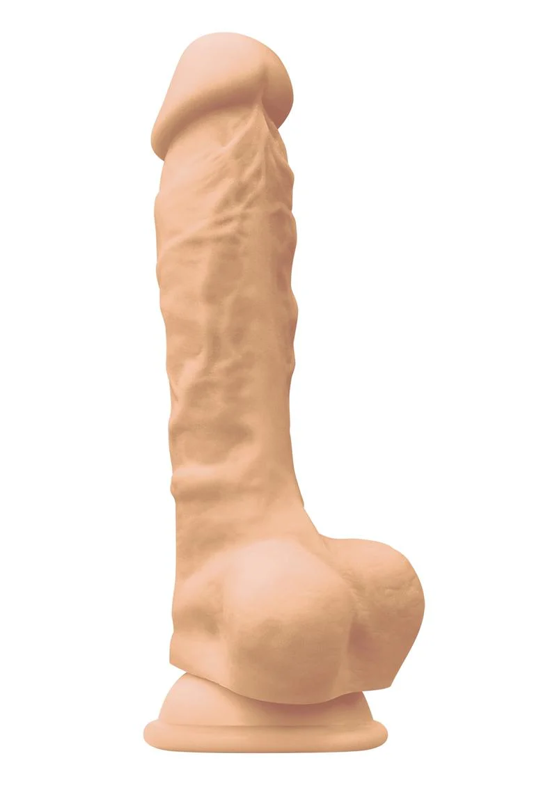 Colours Pleasures Realistic Textured Silicone Dildo - Image 9