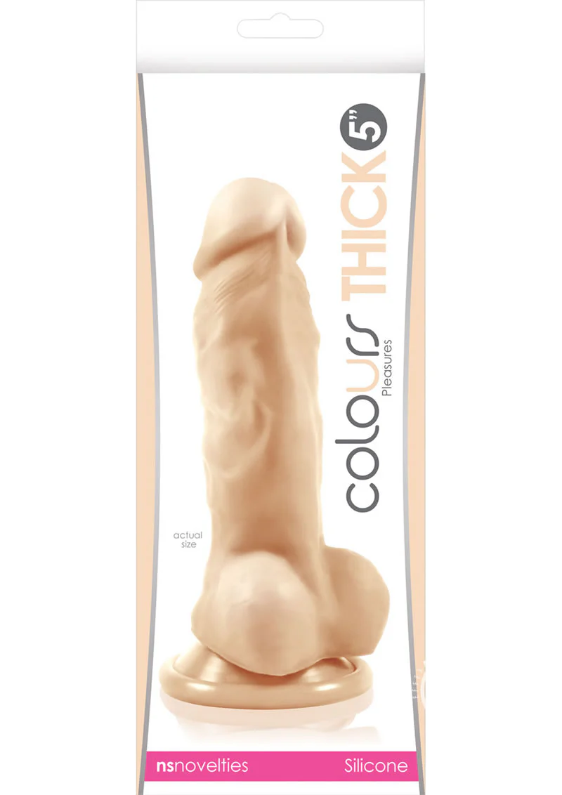 Colours Pleasures Silicone Thick Dildo - Image 4