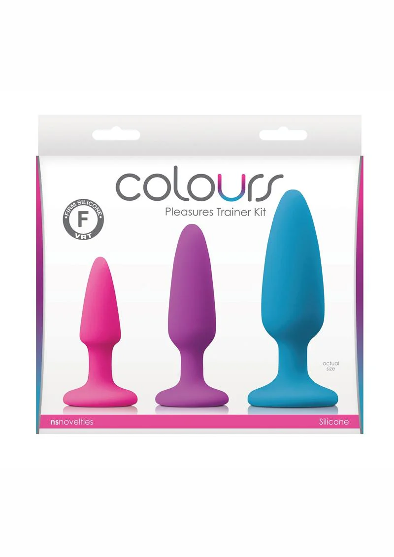 Colours Pleasures Trainer Kit 3 Multicolor Plugs - Image 2