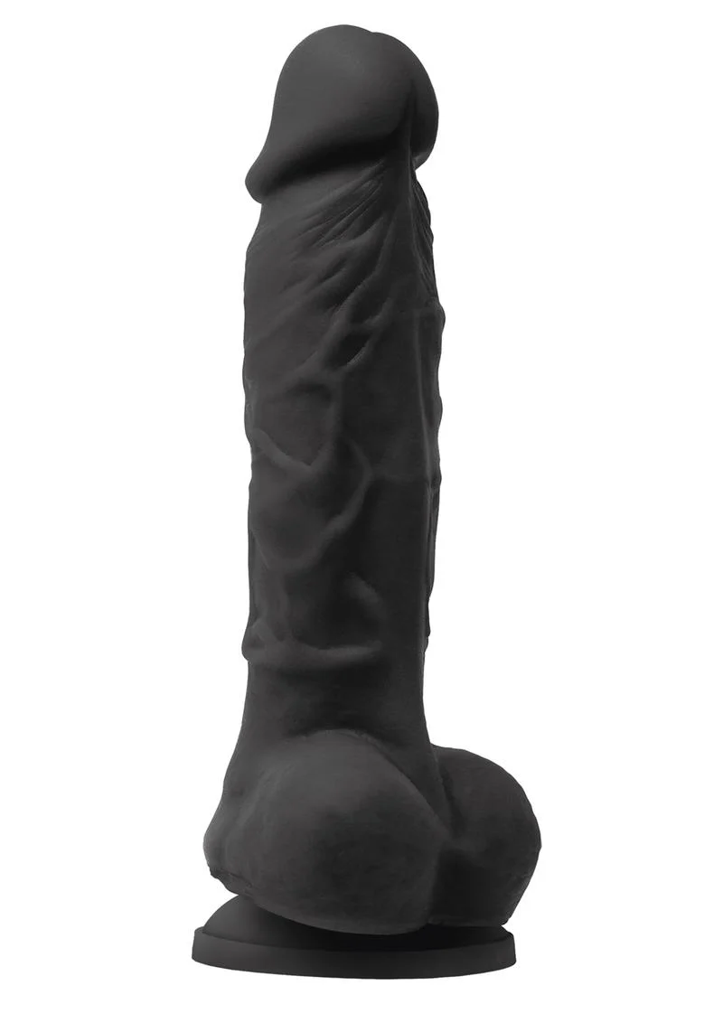 Colours Pleasures Vibrating Dildo with Balls