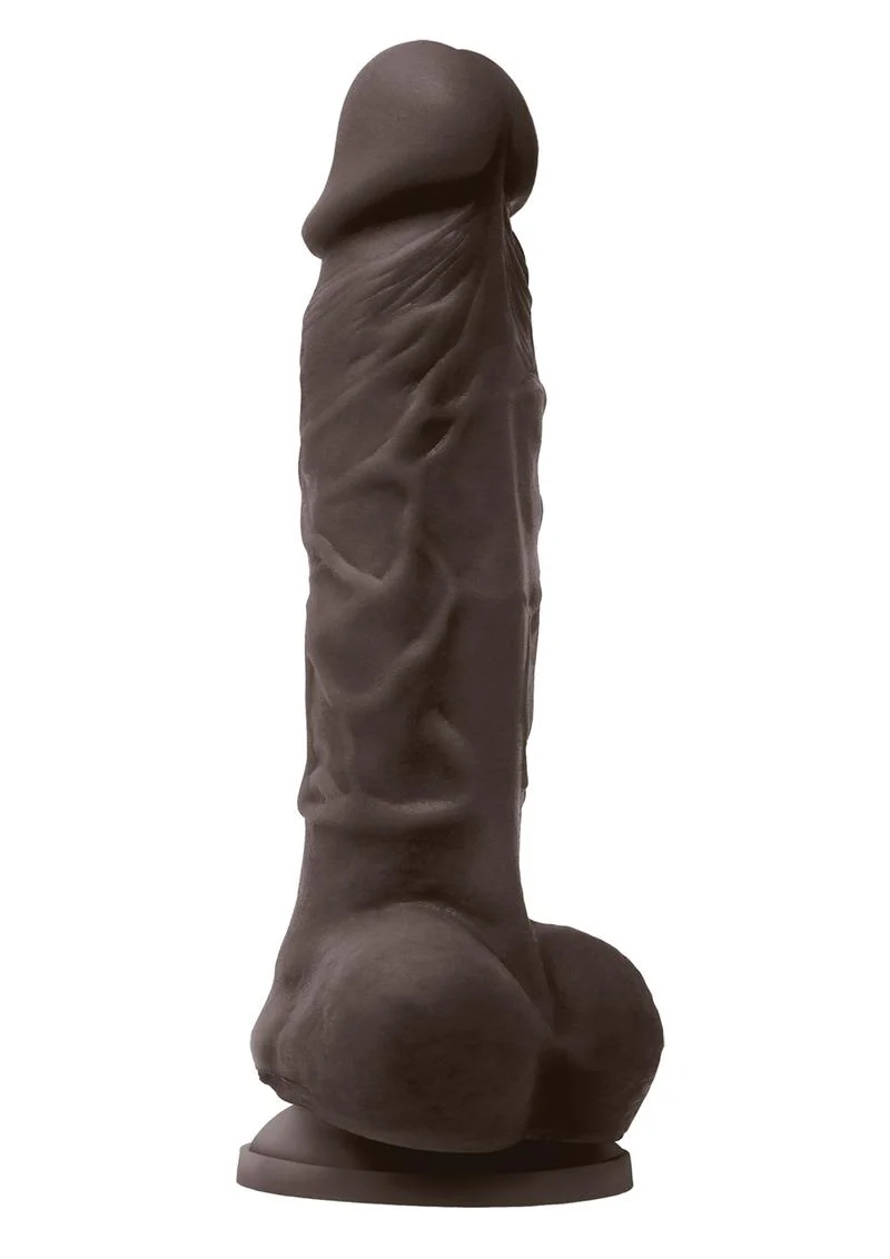 Colours Pleasures Vibrating Dildo with Balls - Image 10