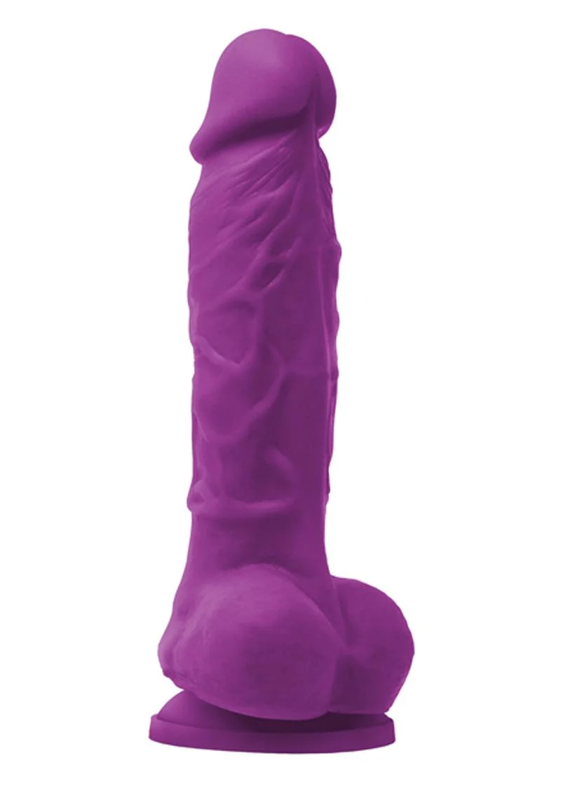 Colours Pleasures Vibrating Dildo with Balls - Image 16