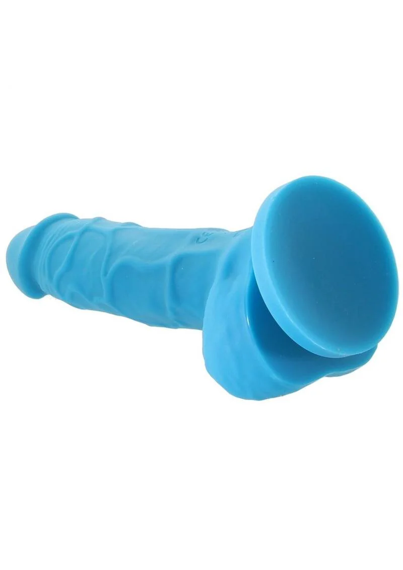 Colours Pleasures Vibrating Dildo with Balls - Image 5