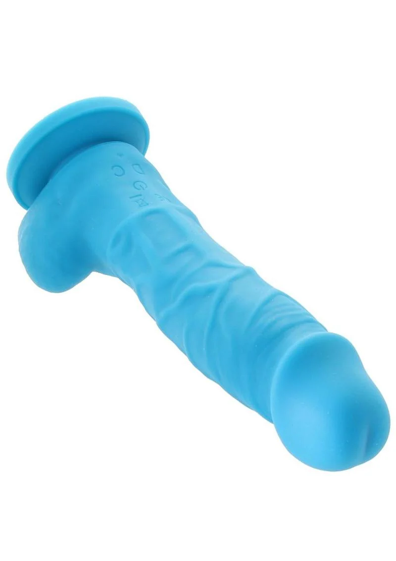 Colours Pleasures Vibrating Dildo with Balls - Image 6